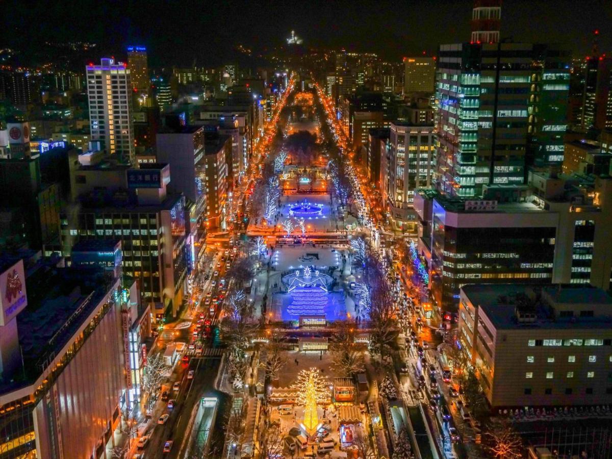 Tenza Hotel & Skyspa At Sapporo Central Kültér fotó