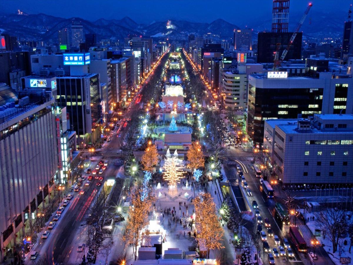 Tenza Hotel & Skyspa At Sapporo Central Kültér fotó